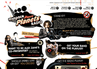 MySpace Mars Planets Radio